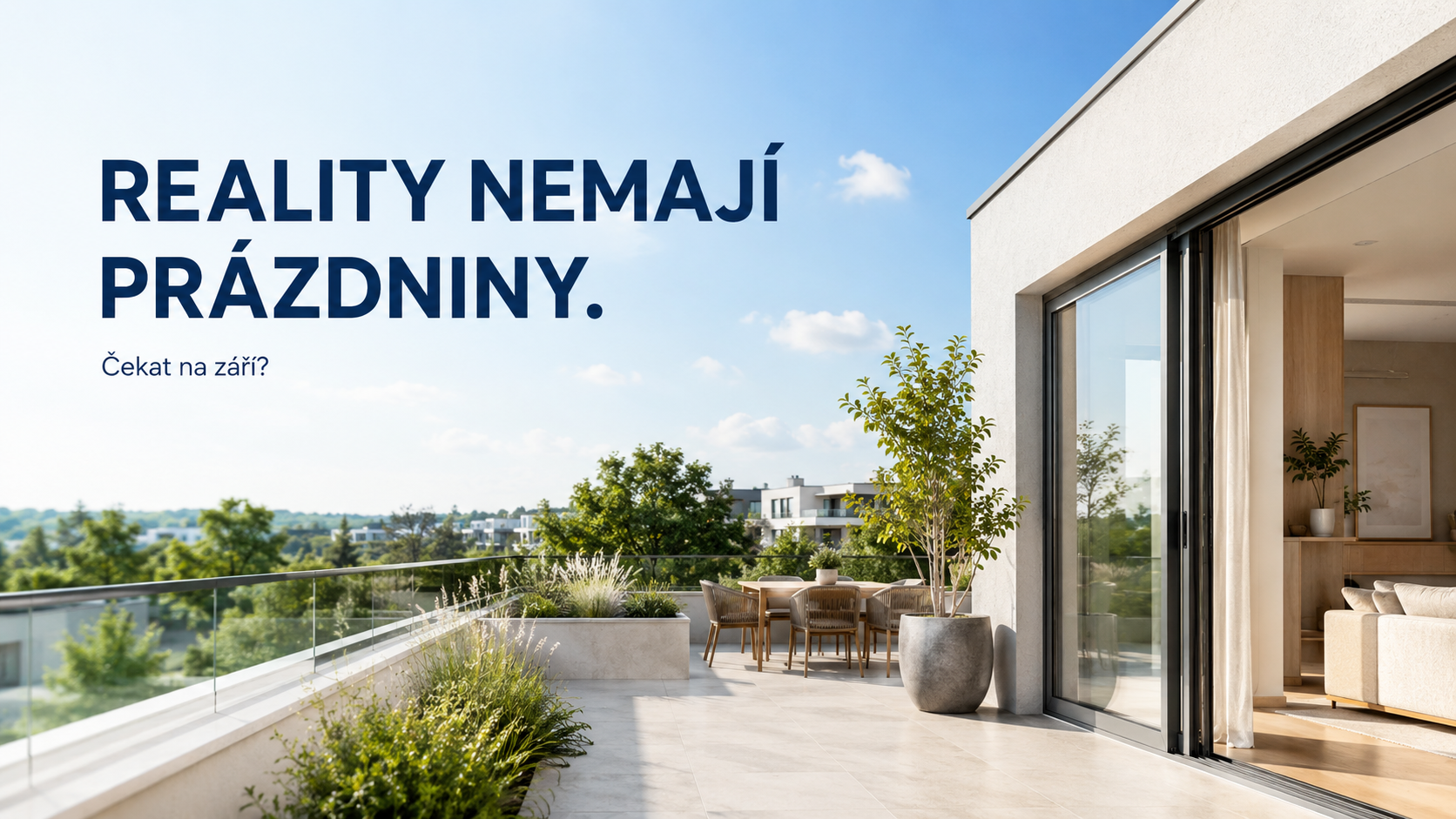 Prodej nemovitosti v létě – proč čekání na září nemusí být dobrá strategie