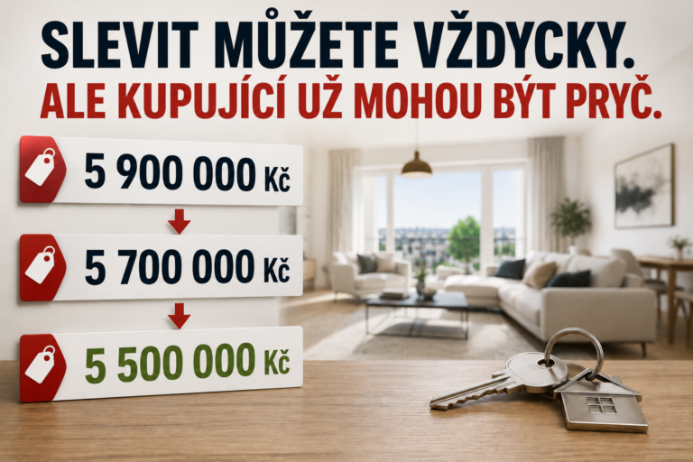 Přestřelená cena nemovitosti může prodej prodražit – realitní blog Boris Šosman