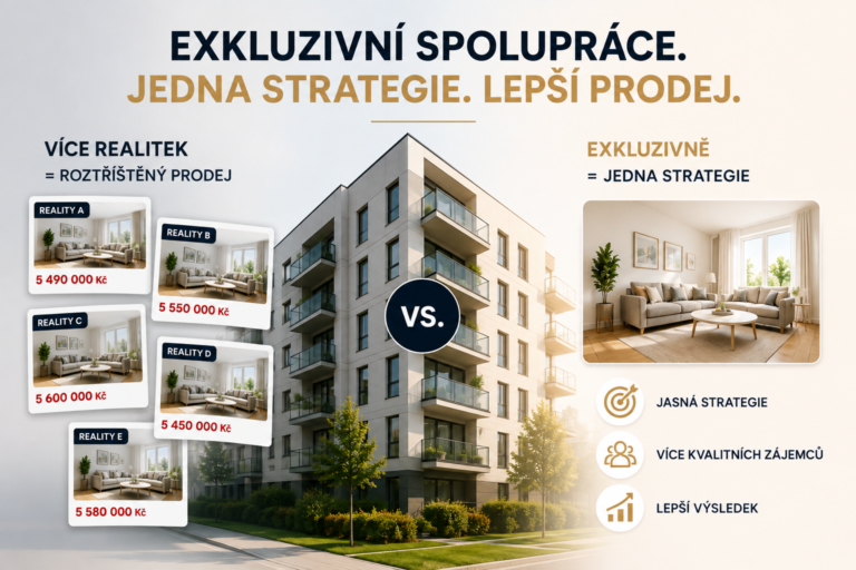 Je lepší svěřit prodej jednomu makléři, nebo více realitkám? – realitní blog Boris Šosman