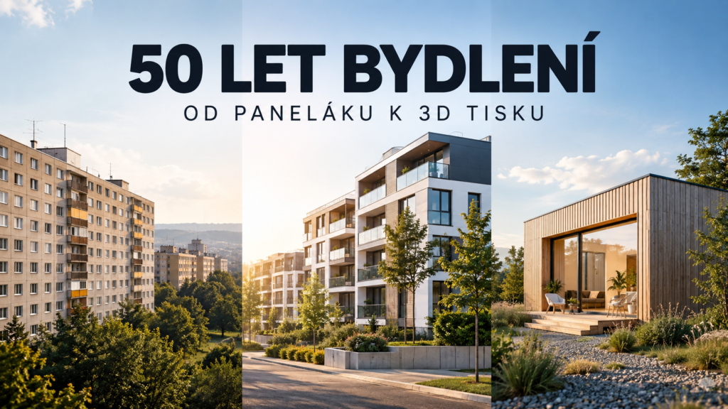 Jak se změnilo bydlení za 50 let? Paneláky, dřevostavby a budoucnost bydlení